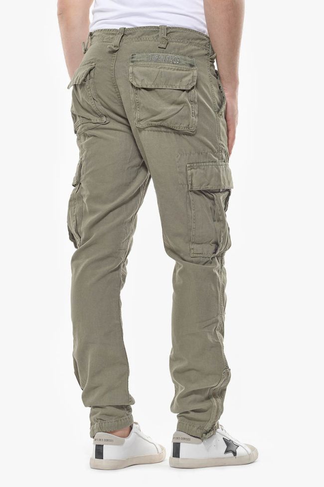 Khaki Mirado cargo trousers