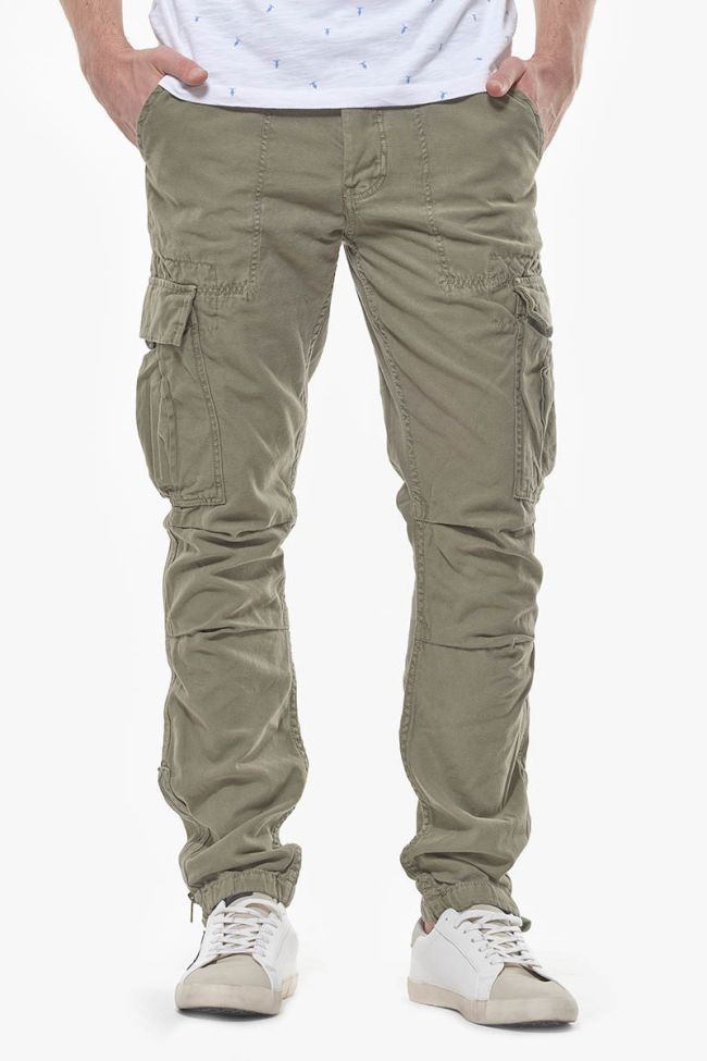 Khaki Mirado cargo trousers