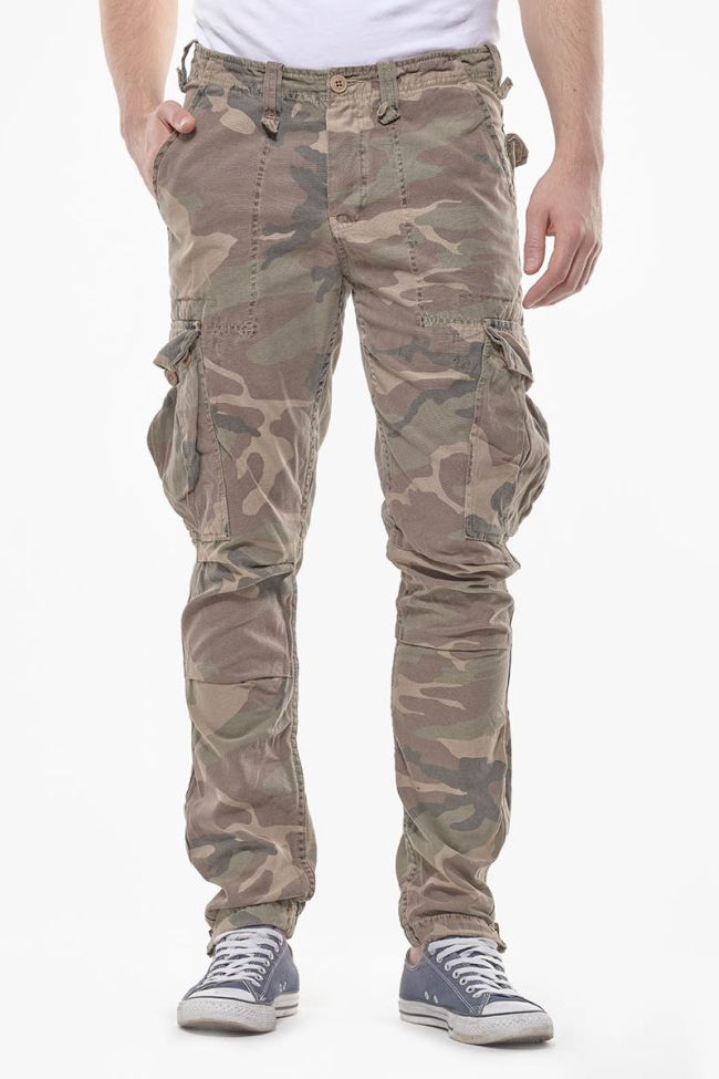Camo Mirado cargo trousers