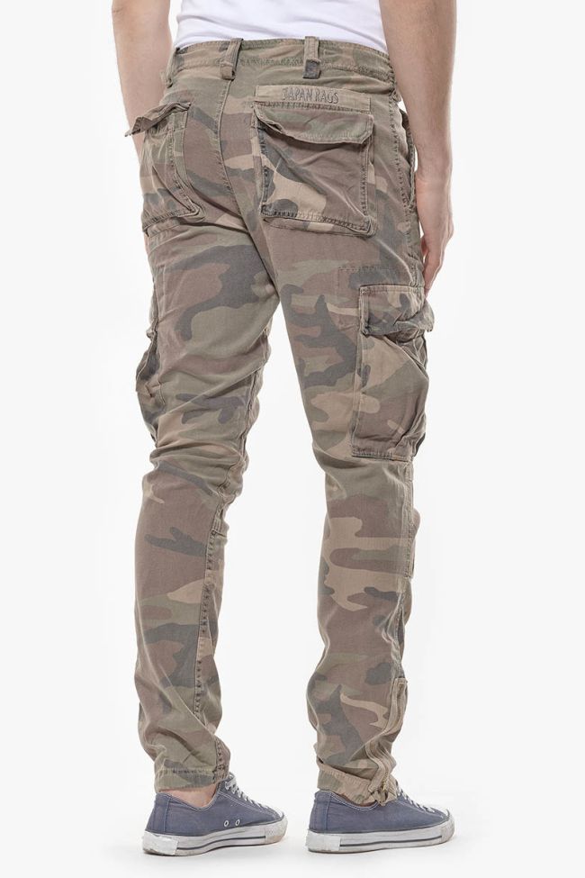 Camo Mirado cargo trousers