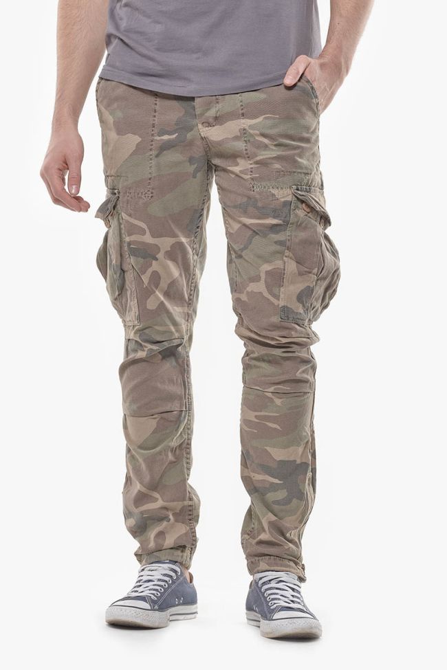 Camo Mirado cargo trousers