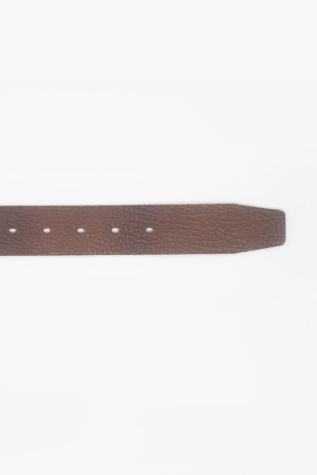 Dark brown clint belt