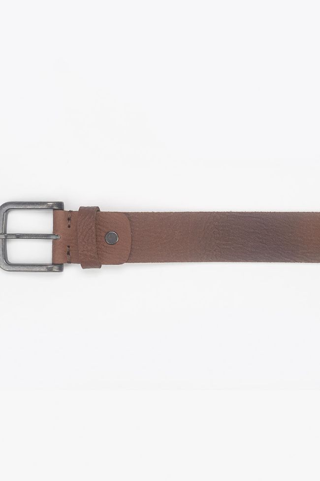 Dark brown clint belt