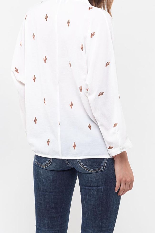 Spiky Cream Blouse