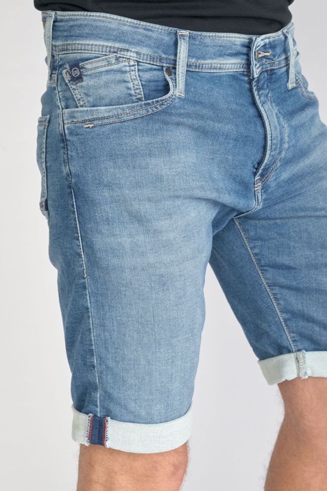 Faded blue Jogg Bermuda shorts