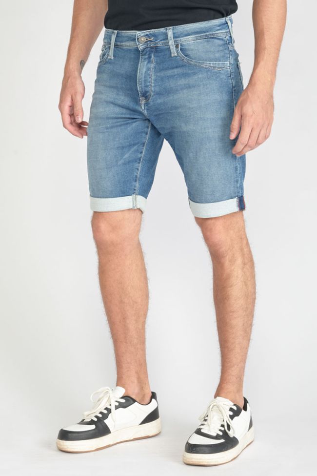 Faded blue Jogg Bermuda shorts