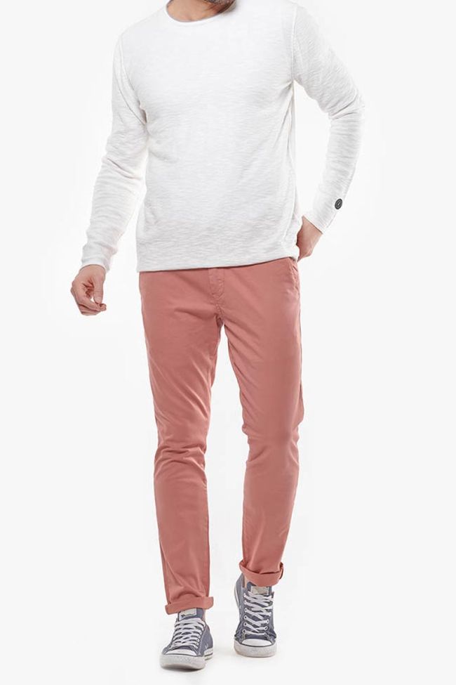 Pink down Chino pants Jas