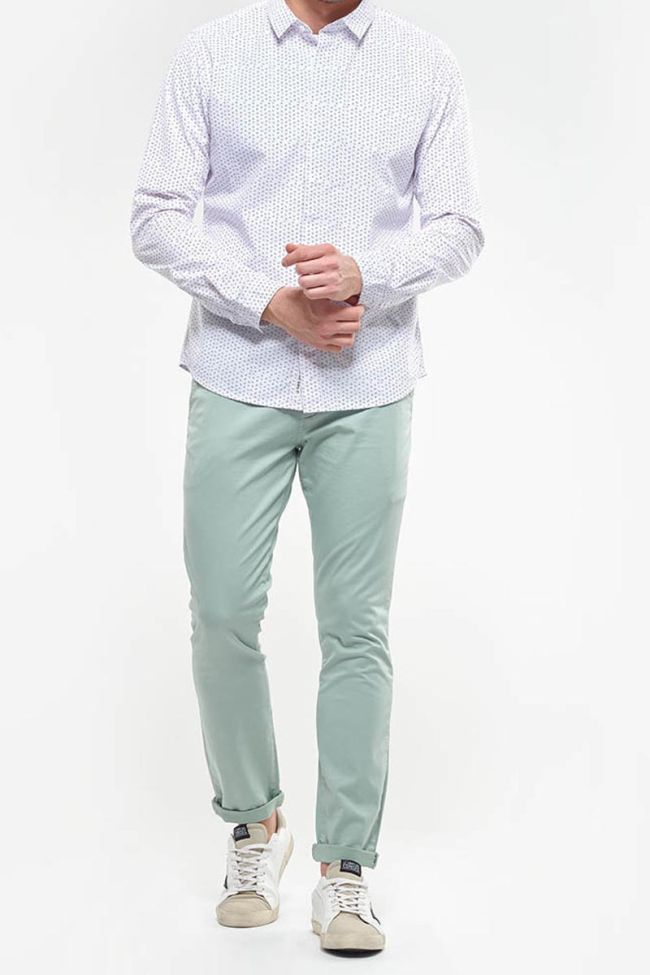 Jade colored Chino pants Jas