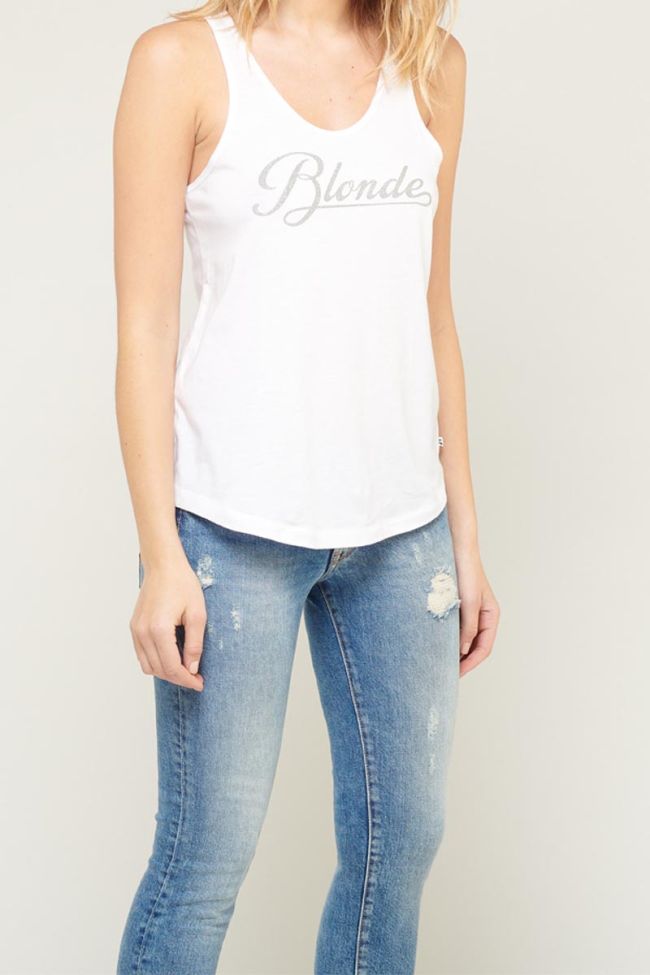 Kelly tank top white