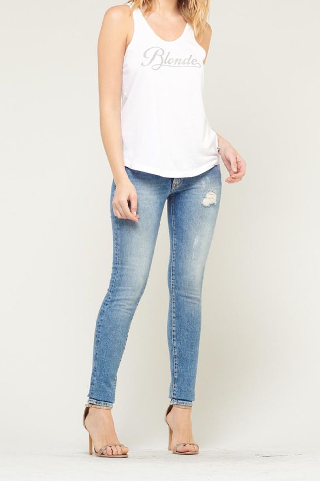 Kelly tank top white