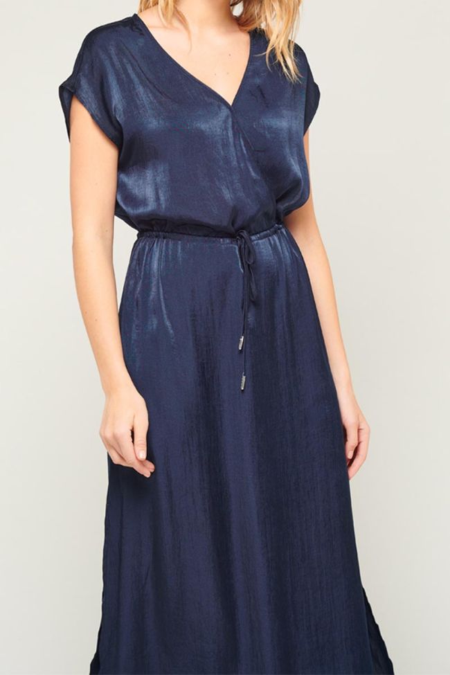 Maly long dress blue night