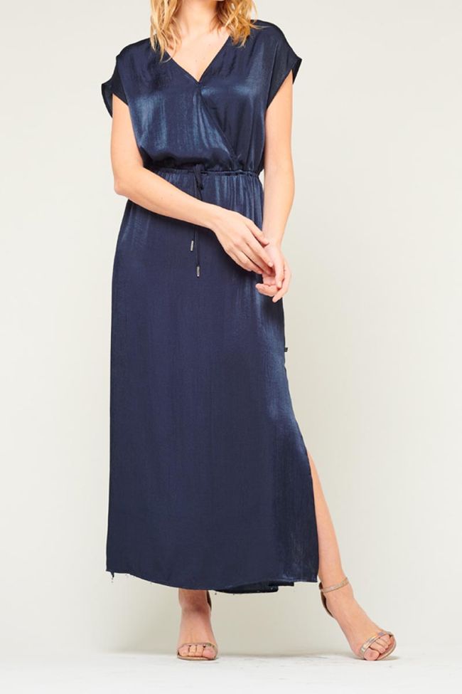 Maly long dress blue night