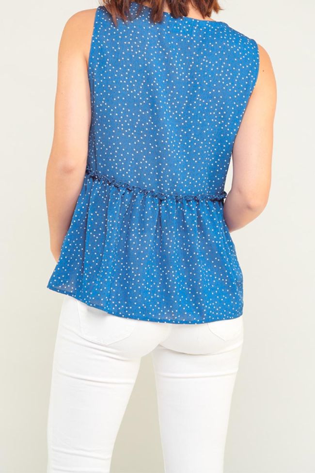 Norma blue top