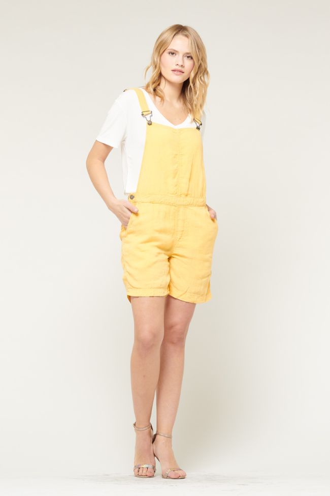 Stone dungarees