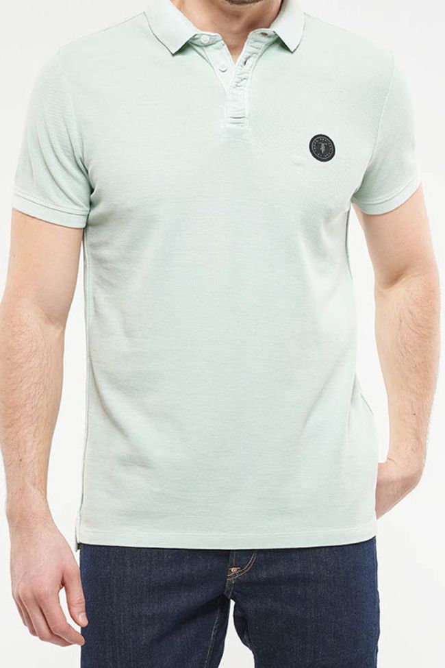 Dylan gray green polo