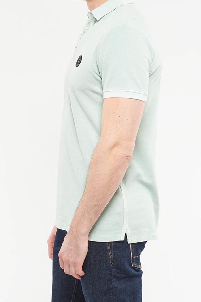 Dylan gray green polo