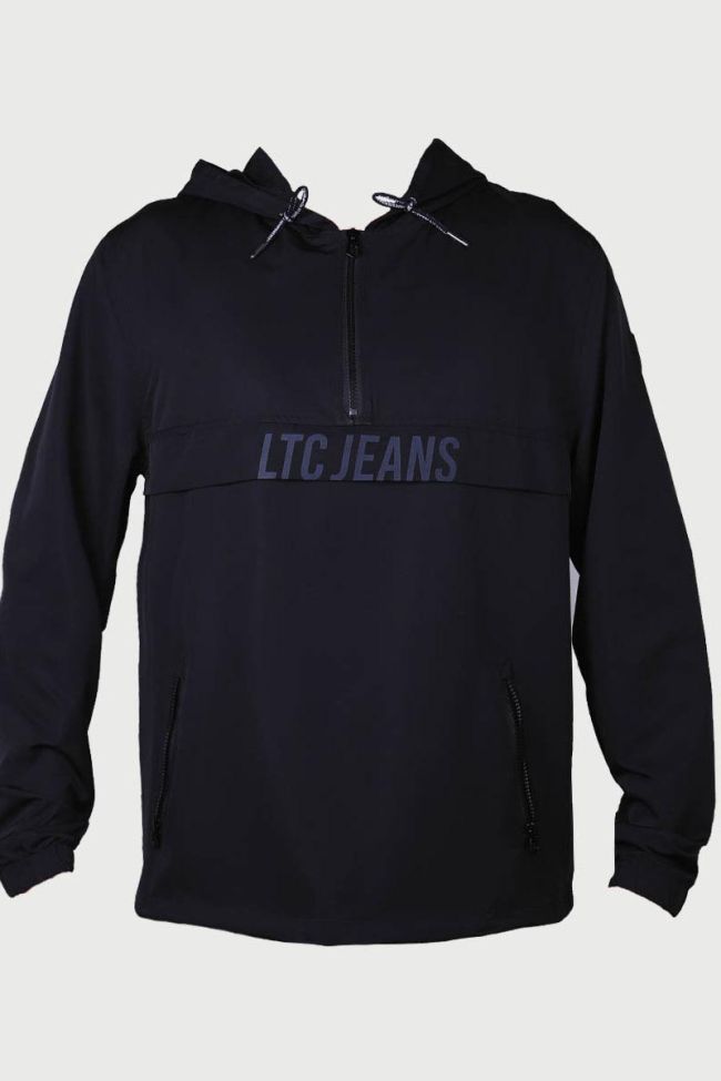 Larry black windbreaker