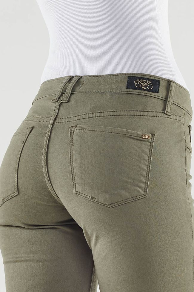 Adva capri khaki pants