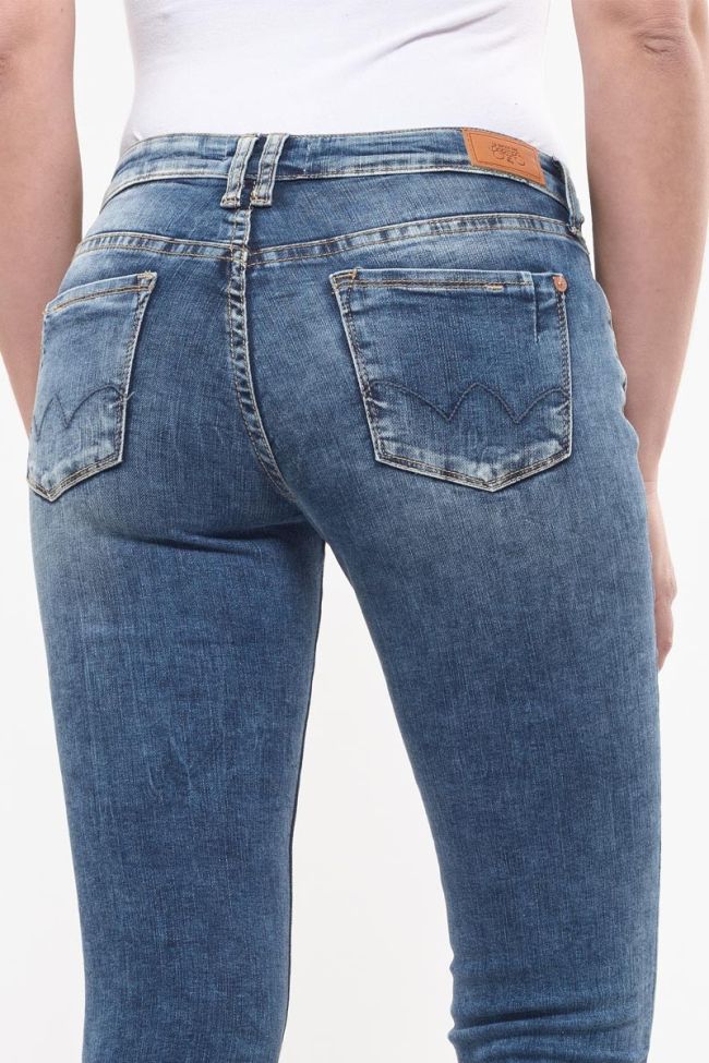 Washed blue Josia jeans capri