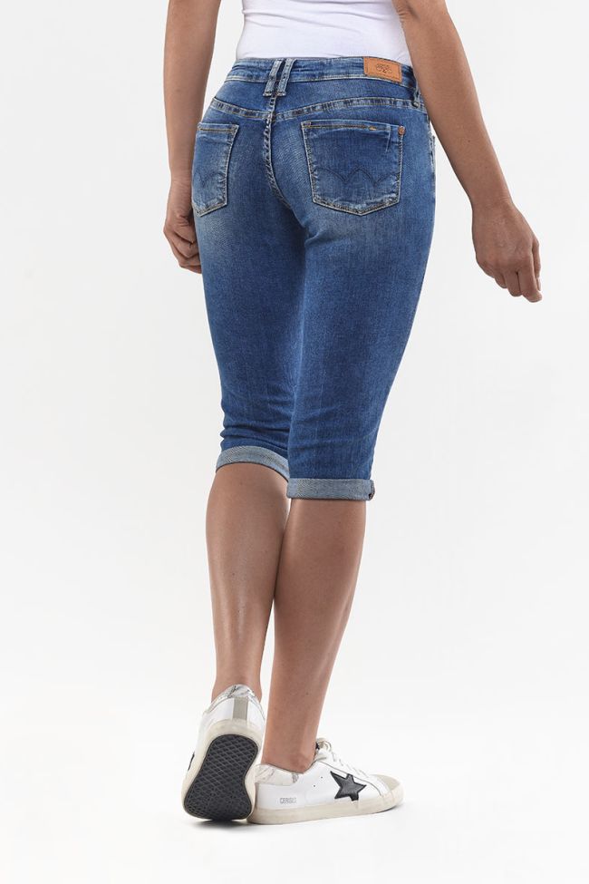 Blue Josia denim capri pants