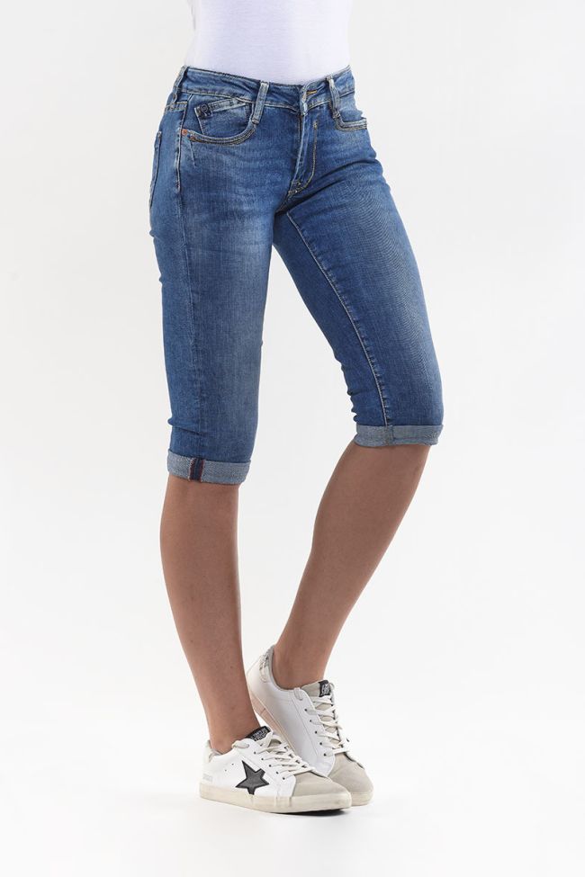Blue Josia denim capri pants
