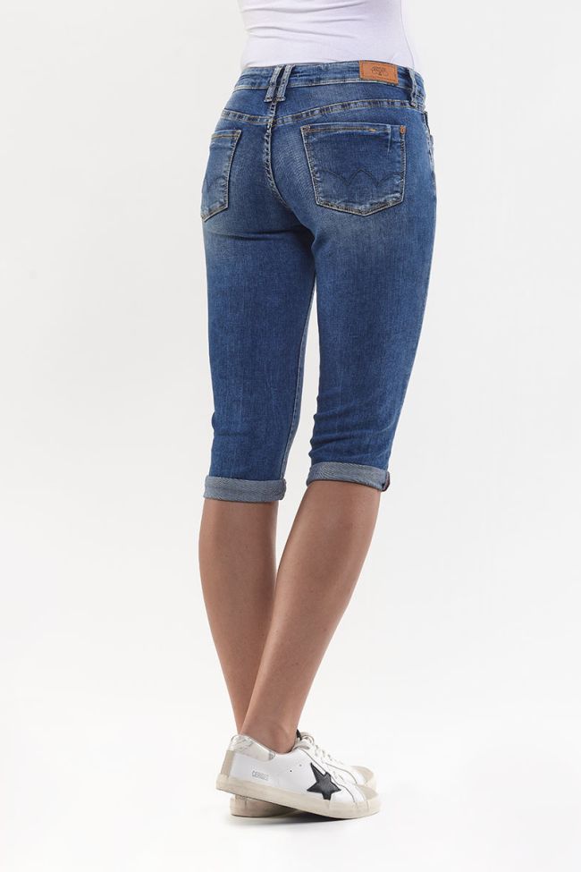 Blue Josia denim capri pants