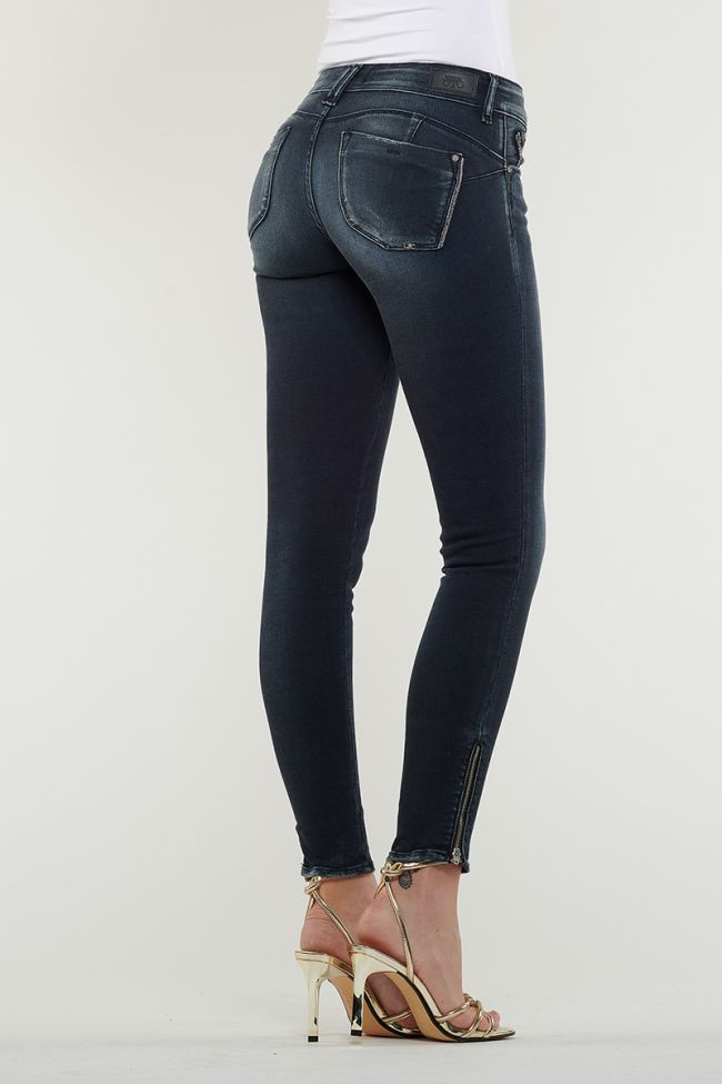 Pulp Skinny Jeans 7/8th Black Blue