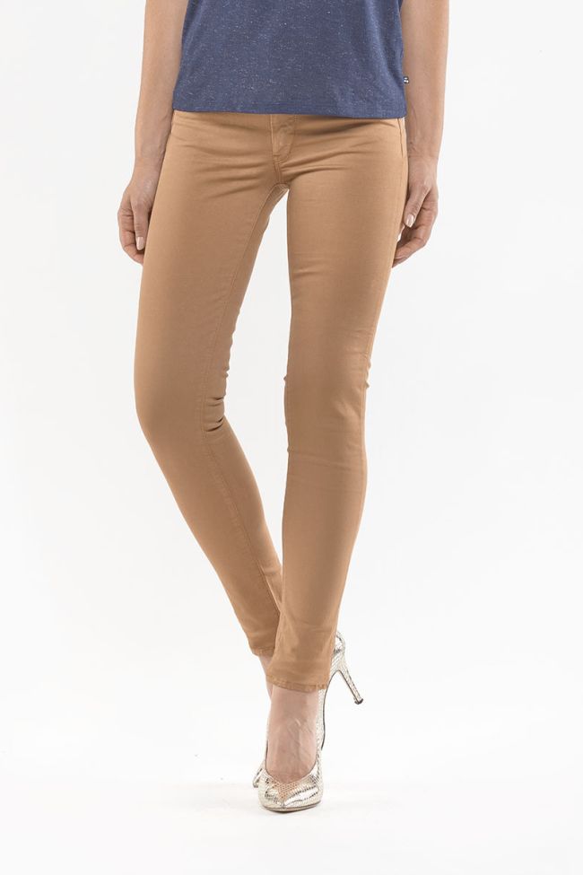 Pulp Skinny High Waist Jeans Cappuccino