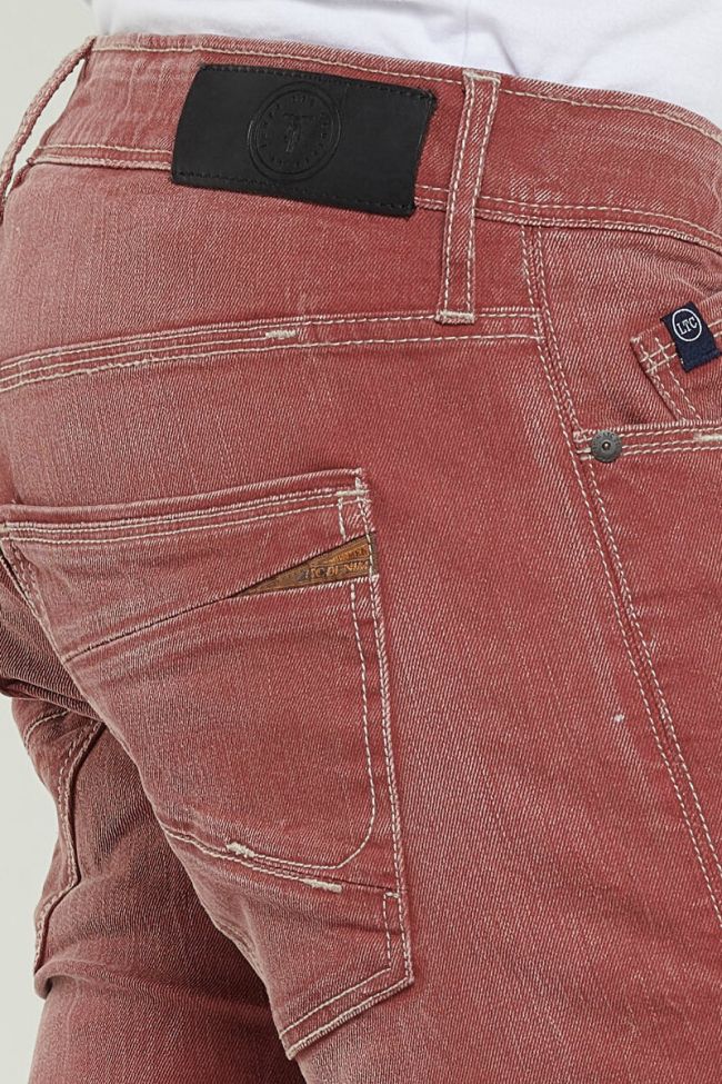 Red Stretch Slim fit Jeans 700/11