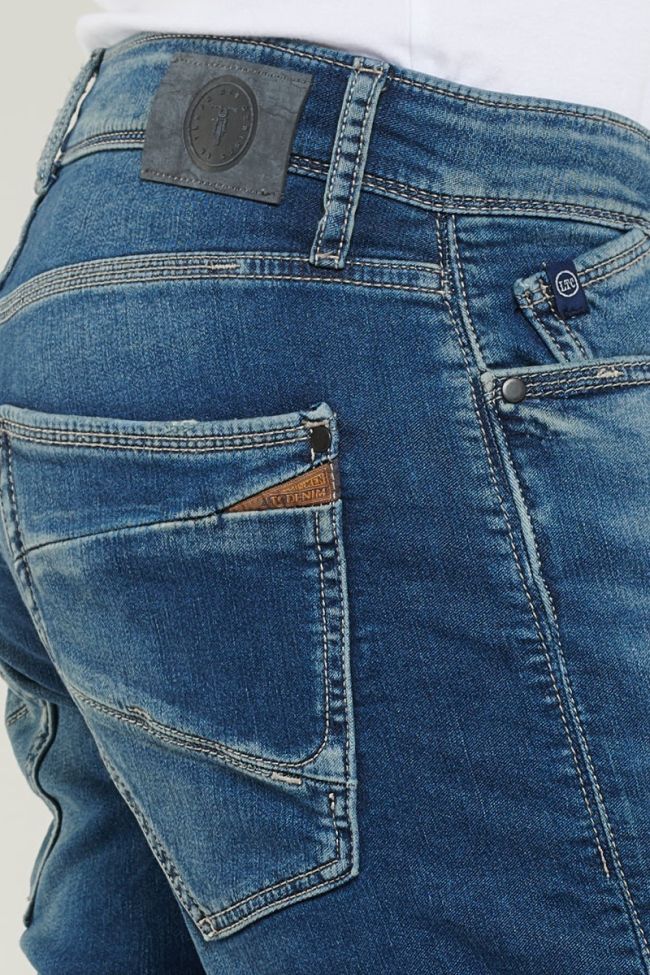 Faded blue Jogg Bermuda shorts