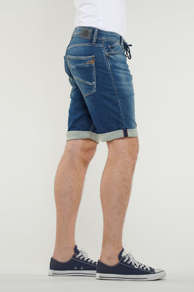 Faded blue Jogg Bermuda shorts