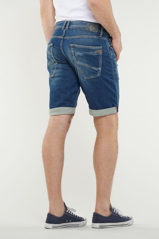 Faded blue Jogg Bermuda shorts