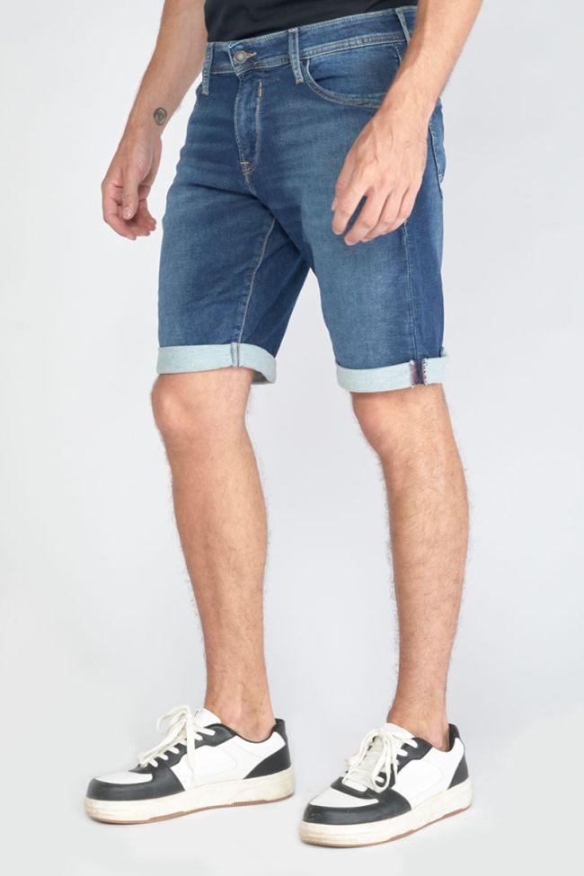Faded blue Jogg Bermuda shorts