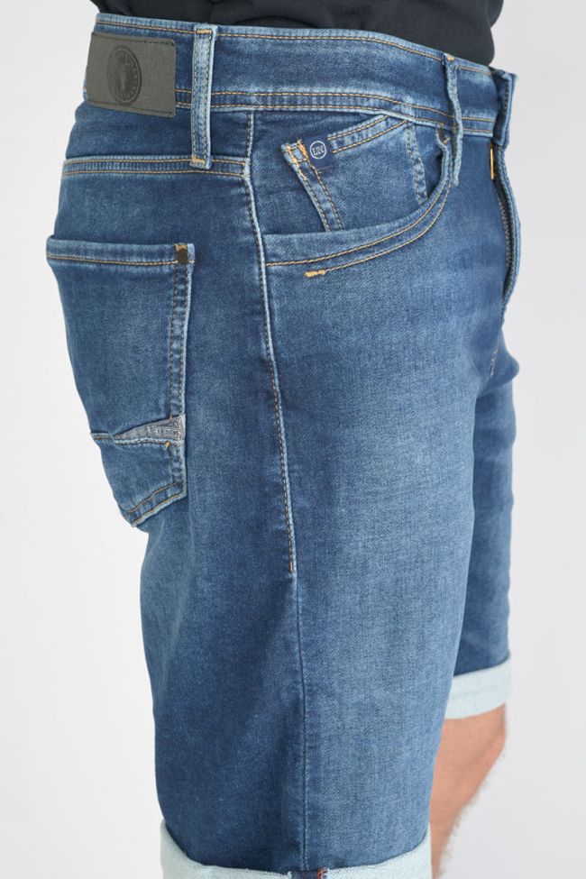 Faded blue Jogg Bermuda shorts