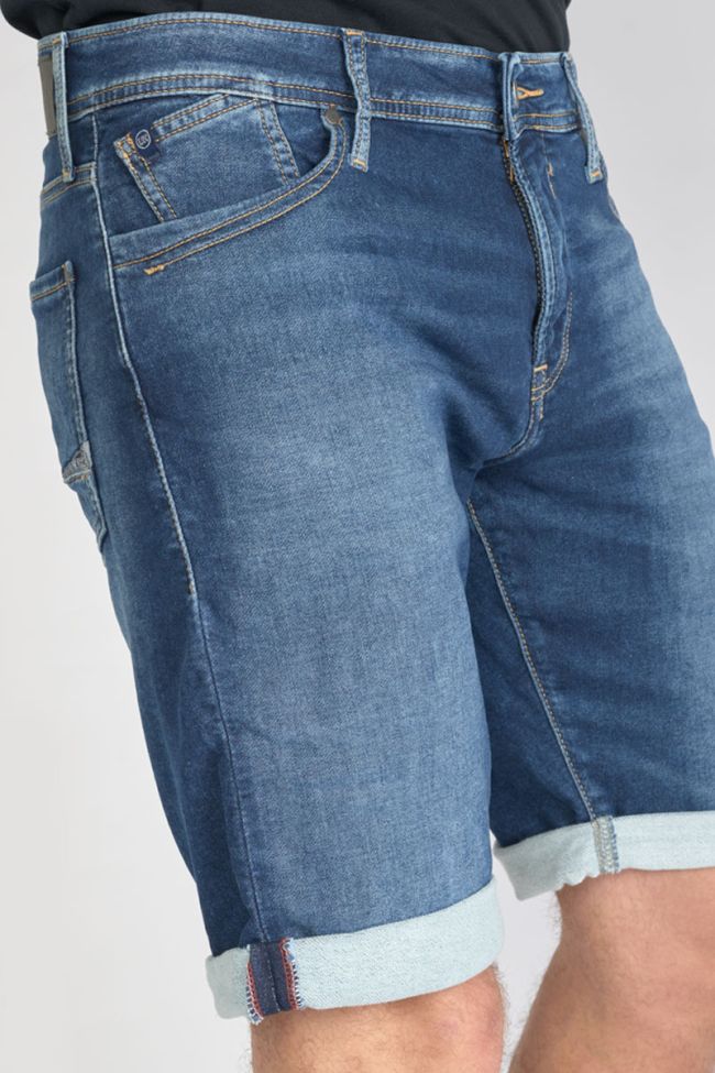 Faded blue Jogg Bermuda shorts