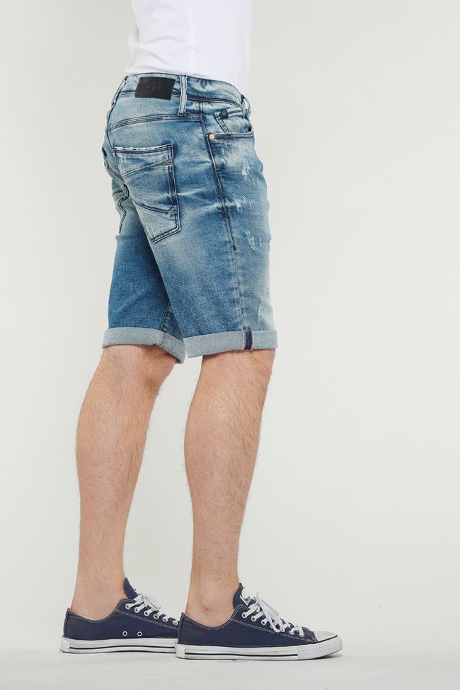 Bleu denim Texas bermuda shorts