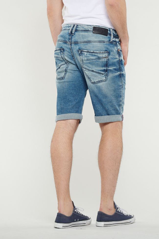 Bleu denim Texas bermuda shorts