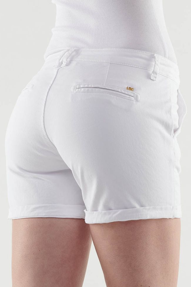 White Live short shorts