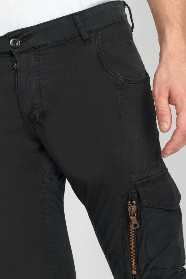 Black Alban cargo trousers