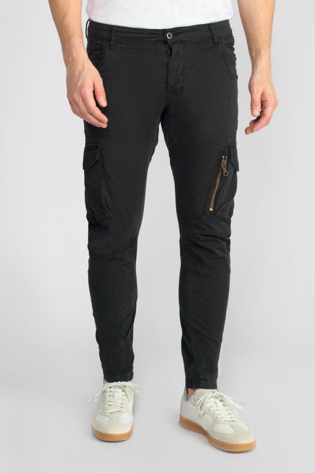 Black Alban cargo trousers