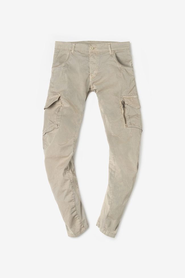 Beige Alban cargo trousers
