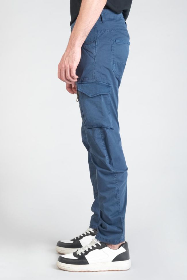 Blue Alban cargo trousers