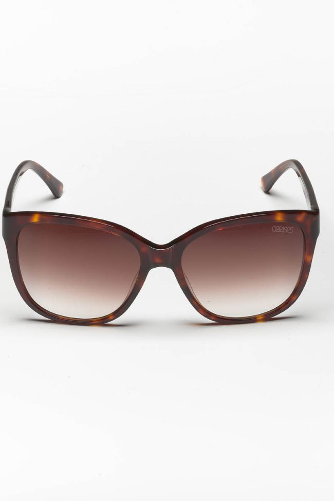 Lunettes de Soleil Marron Mathilde
