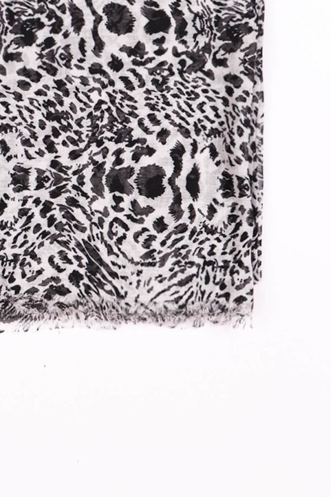 Bina Black and White Scarf