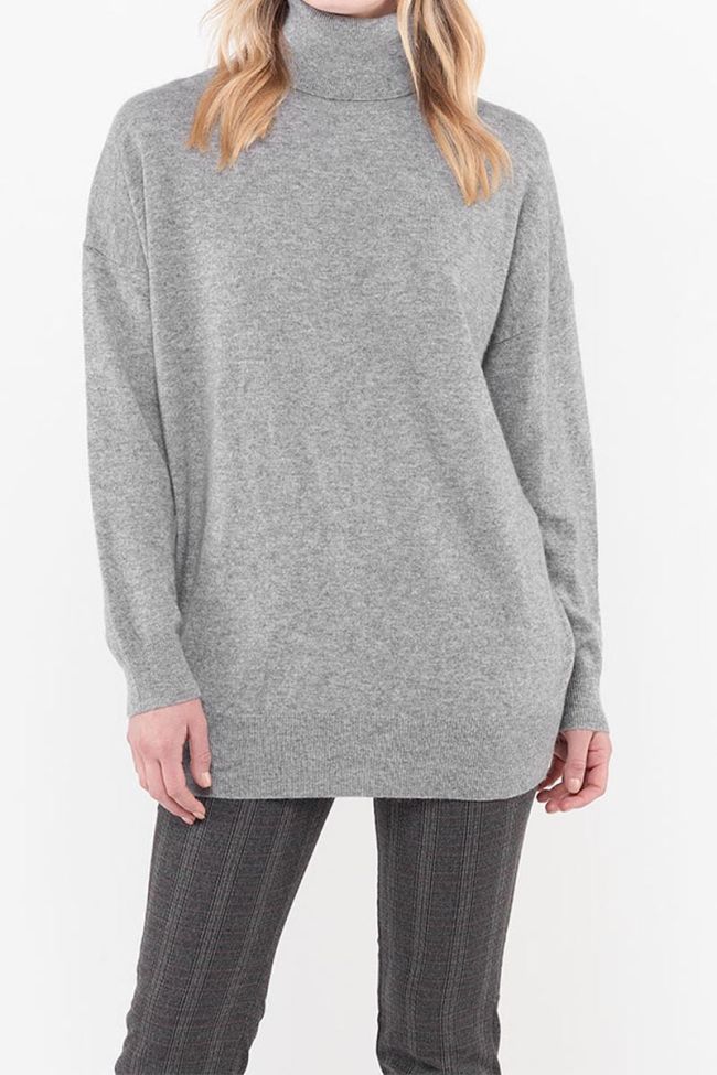 Gigi grey wool and cachmere pullover