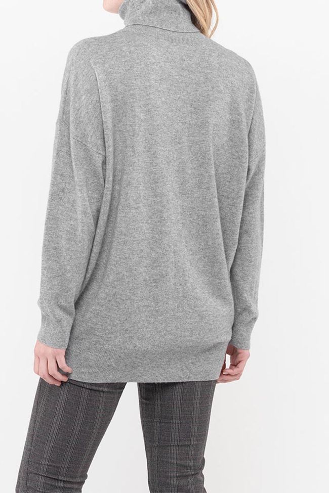 Gigi grey wool and cachmere pullover