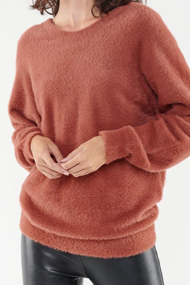 Knot Terracotta Pullover
