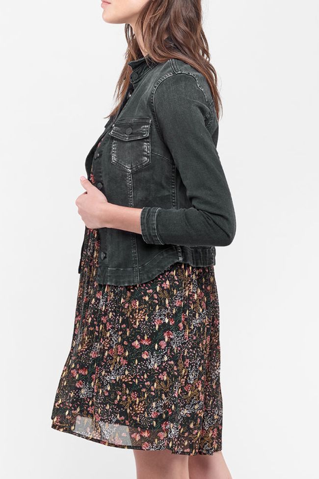 Lilly Black Denim Jacket