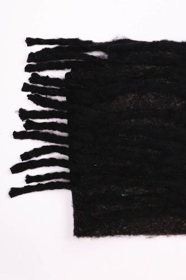 Morena Black Scarf