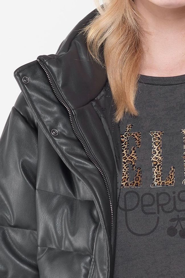 Skin Black Down Jacket